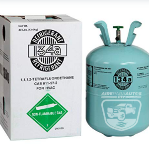 GAS REFRIGERANTE R134-A TANQUE 30 LBS /13.6KG MARCA REFRIGERANT