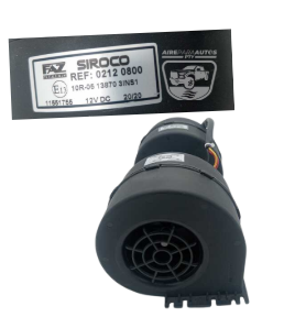 BLOWER DOBLE EJE ORIGINAL SIROCO 12V