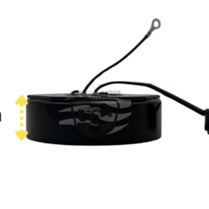 BOBINA 10PA 12 V 2 CABLES GUIA INFERIOR 91MM X 37MM X26MM