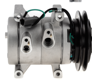 COMPRESOR MITSUBISHI ROSA / FUSO 24V POLEA  ALTA  10PA15 PISTON MITSUBISHI CANTER SIN SENSOR DE TEMP