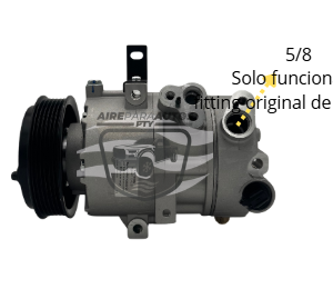 COMPRESOR HYUNDAI TUCSON TOMA 5/8 DVE16 6PK 16-18 3T CON VAL SIN BOBINA