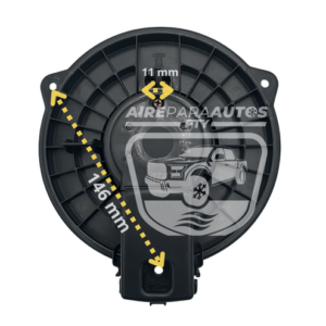 BLOWER TOYOTA HILUX FORTUNER 2017-2021 TRASERO