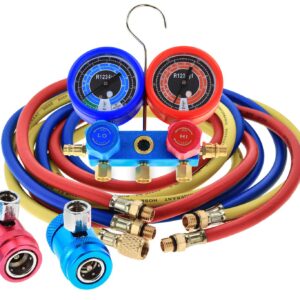 JUEGO MANOMETRO A C PROFESIONAL