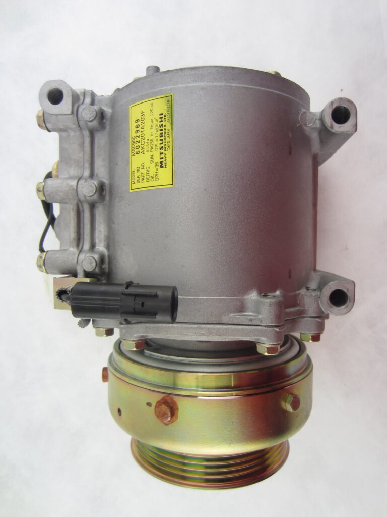 COMPRESOR MITSUBISHI LANCER 5PK 98-02 MSC90C /GALANT 00-03 /ECLIPSE  - 6 POLY CLUTCH - 12v