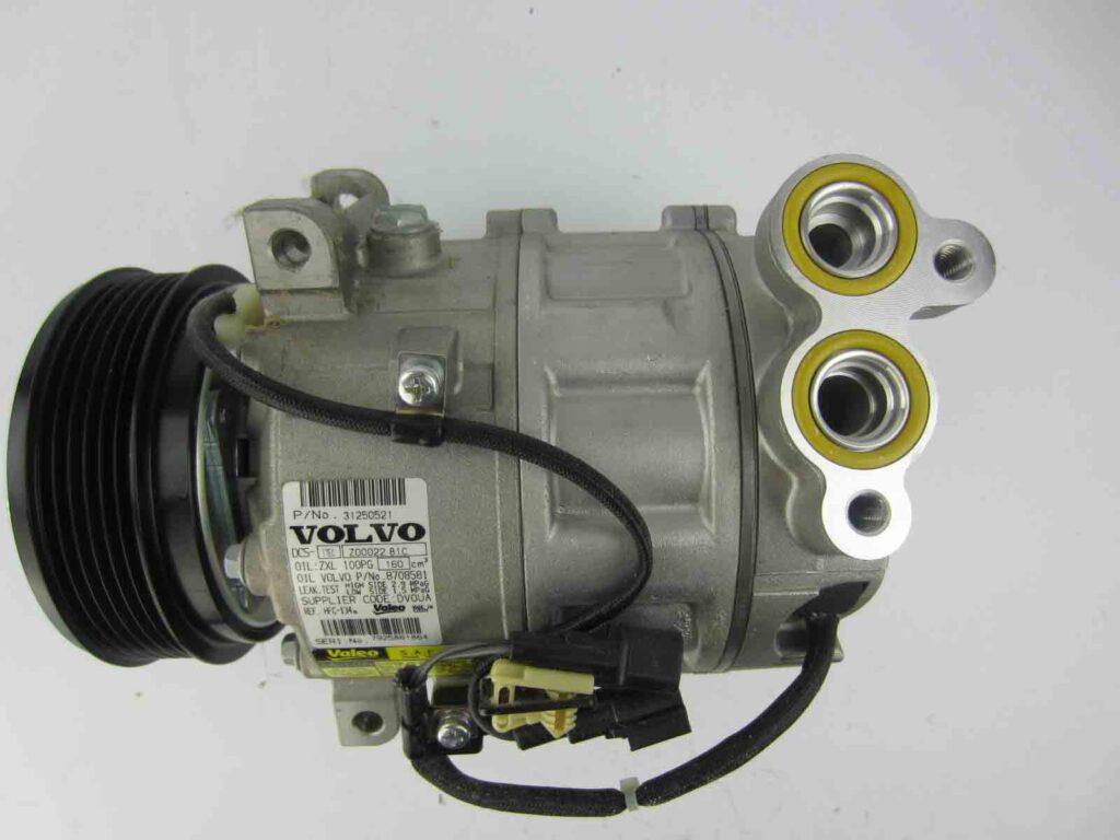 COMPRESOR VOLVO XC90 2005-2011  / S80 ORIG. DENSO DCS17EC 6PK CON BOBINA Y V/CONTROL