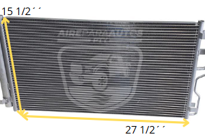 CONDENSADOR HYUNDAI TUCSON / KIA SPORTAGE 11-17 GASOLINA