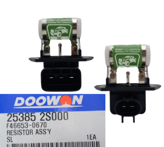 RESISTENCIA ABANICO HIUNDAY TUCSON 11-15 KA SPORTAGE 11-16